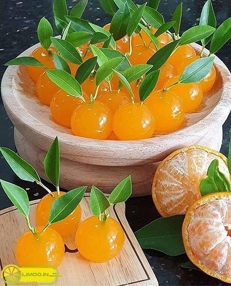  ژله با آب پرتقال